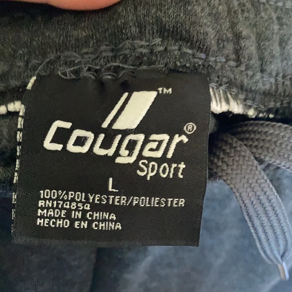 Cougar gray jogger pant size men’s L - Picture 9 of 13